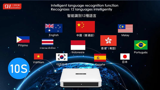 【2025 Latest 小雲盒子 10S SVICloud 10S TV Box】Android 12 2+32GB旗艦級機頂盒 智能語音搜尋 電視盒子原裝行貨